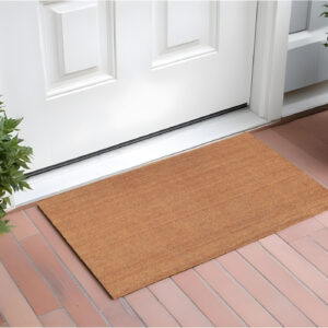 17" X 29" Natural Coir Outdoor Door Mat