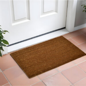18" X 30" Brown Coir Outdoor Door Mat