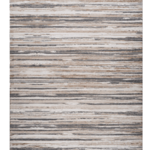 7' X 10' Beige and Gray Abstract Distressed Area Rug