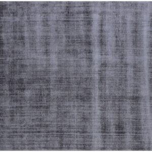 9' X 12' Charcoal Hand Loomed Area Rug