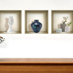 Set of Three Ren Faux Niche 3D Peel and Stick Wall Decals