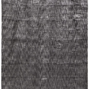 6' X 9' Gray Chevron Hand Woven Area Rug
