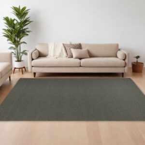 8' X 10' Green Hand Woven Area Rug