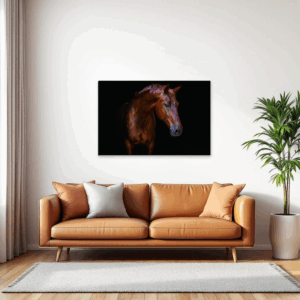 Pensive Mare Unframed Acrylic Wall Art