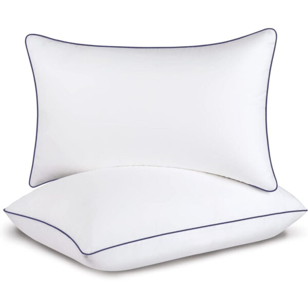 Set of Four Down Alternative Medium King Size Bed Pillows