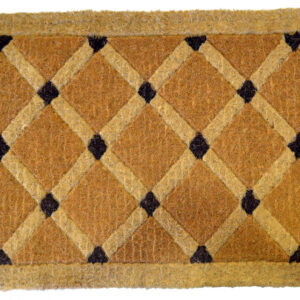 18" X 30" Brown Coir Outdoor Door Mat