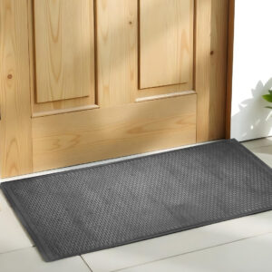 36" X 59" Black Rubber Outdoor Door Mat