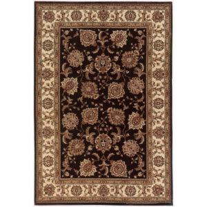 10' X 13' Brown Oriental Area Rug