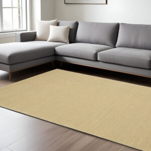 10' X 13' Beige Wool Hand Tufted Area Rug